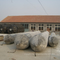 china buoyancy air filled inflatable salvage air bags tubes for sunken barge ships lifting out & upgrading